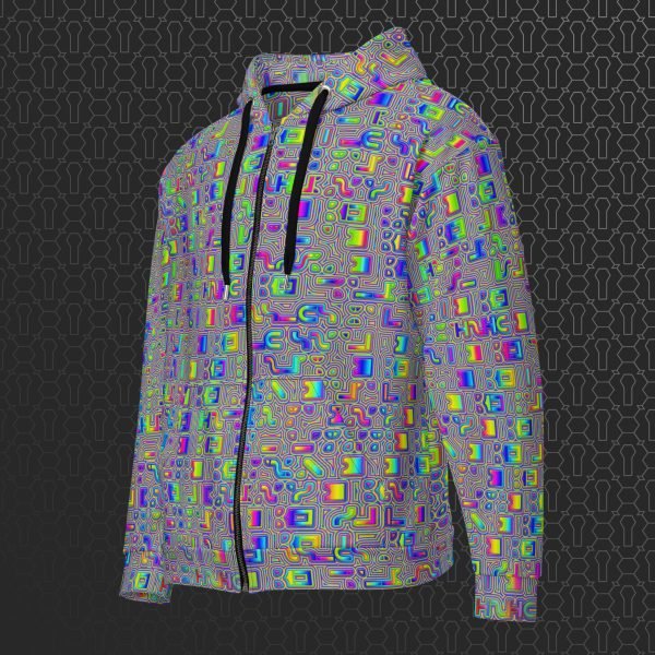 Psyliscious Visionary Art Zip Hoodie