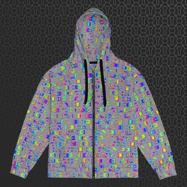 Psyliscious Visionary Art Zip Hoodie - Image 4