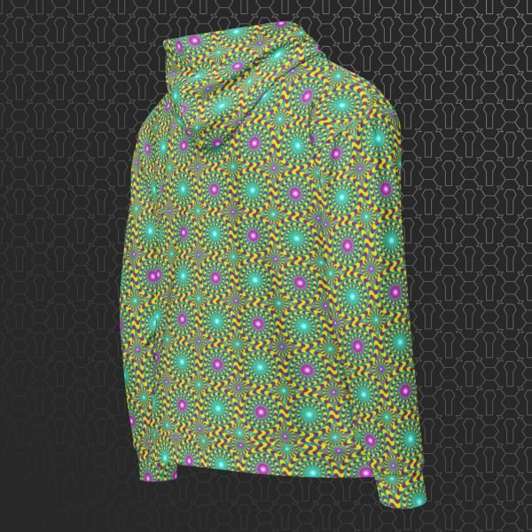 Trip Hazard Visionary Art Zip Hoodie - Image 3