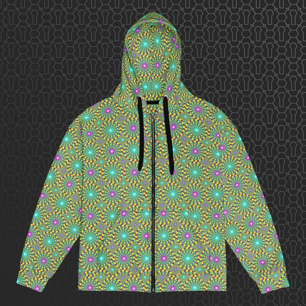 Trip Hazard Visionary Art Zip Hoodie - Image 4