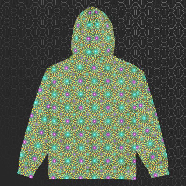 Trip Hazard Visionary Art Zip Hoodie - Image 5