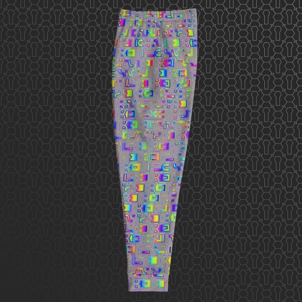 Psyliscious Eco-Conscious Visionary Art Joggers - Image 2