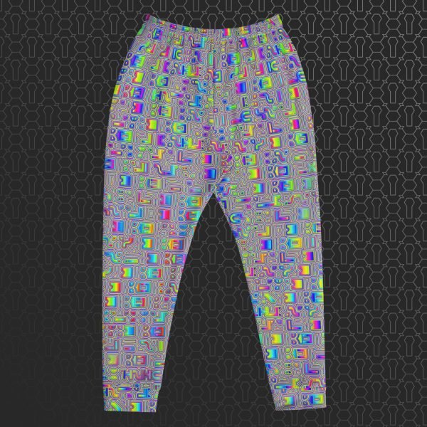 Psyliscious Eco-Conscious Visionary Art Joggers - Image 3