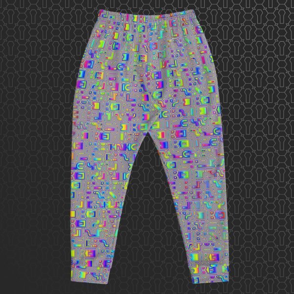 Psyliscious Eco-Conscious Visionary Art Joggers