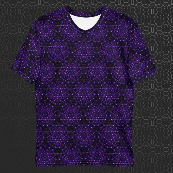 Enchant Trance Men’s Eco-Conscious Visionary Art T-Shirt