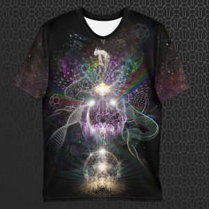 Satori Men’s Visionary Art All-Over Print T-Shirt