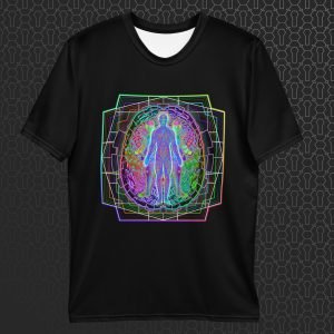 Simulation Men’s Visionary Art Graphic Print T-Shirt