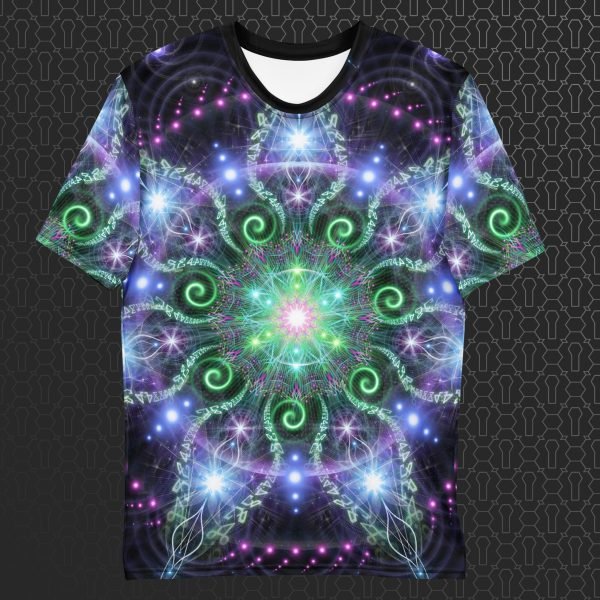 Soul Star Men’s Visionary Art All-Over Print T-Shirt