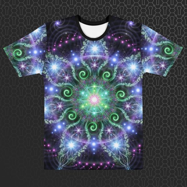 Soul Star Men’s Visionary Art All-Over Print T-Shirt - Image 2