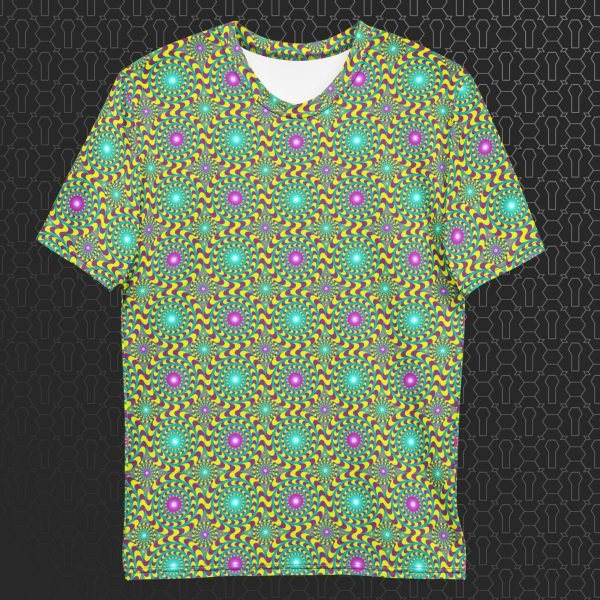 Trip Hazard Men’s Eco-Conscious Visionary Art T-Shirt