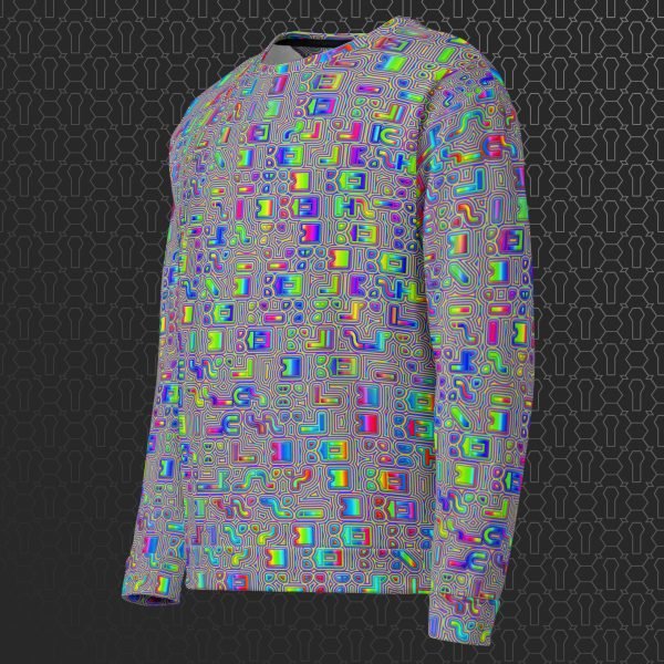 Psyliscious Eco-Conscious Visionary Art Sweater