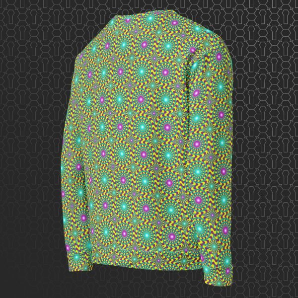 Trip Hazard Eco-Conscious Visionary Art Sweater - Image 2