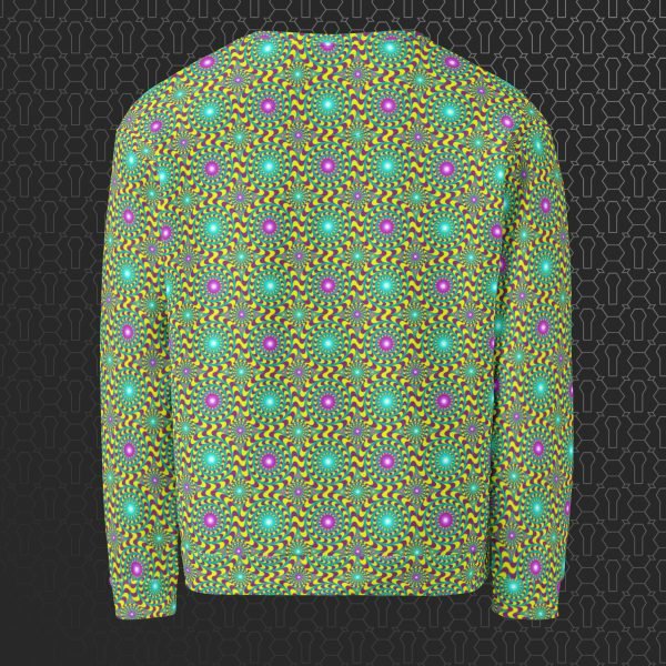 Trip Hazard Eco-Conscious Visionary Art Sweater - Image 6