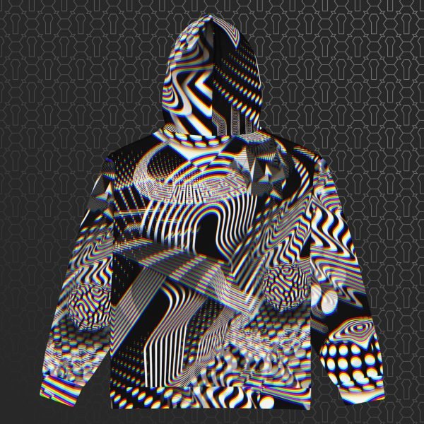 Dissolution Visionary Art All-Over Zip Hoodie - Image 6