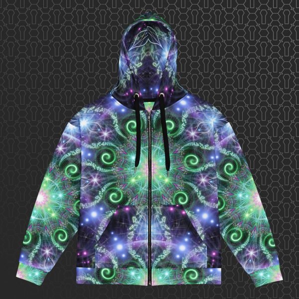 Soul Star Visionary Art Zip Hoodie - Image 6