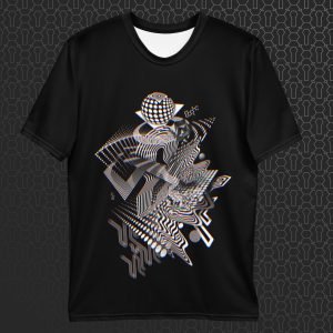 Dissolution Men’s Visionary Art Graphic Print T-Shirt