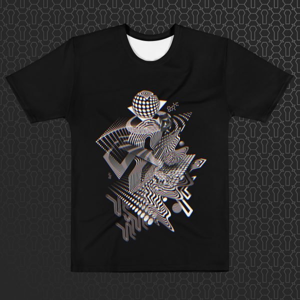 Dissolution Men’s Visionary Art Graphic Print T-Shirt - Image 3