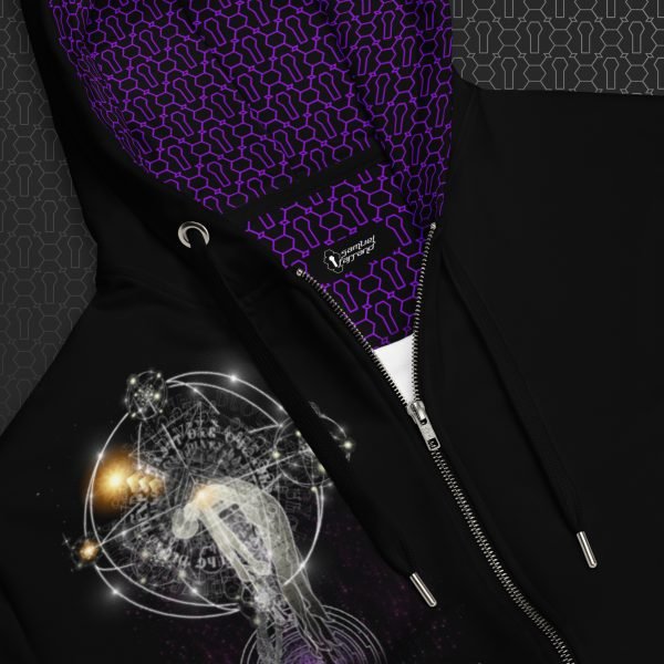 Conscendo Animus Visionary Art Graphic Zip Hoodie - Image 3