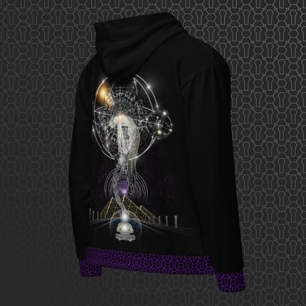 Conscendo Animus Visionary Art Graphic Zip Hoodie