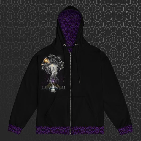 Conscendo Animus Visionary Art Graphic Zip Hoodie - Image 6