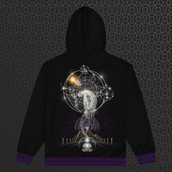 Conscendo Animus Visionary Art Graphic Zip Hoodie - Image 5