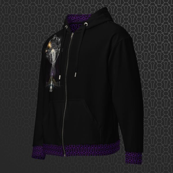 Conscendo Animus Visionary Art Graphic Zip Hoodie - Image 4