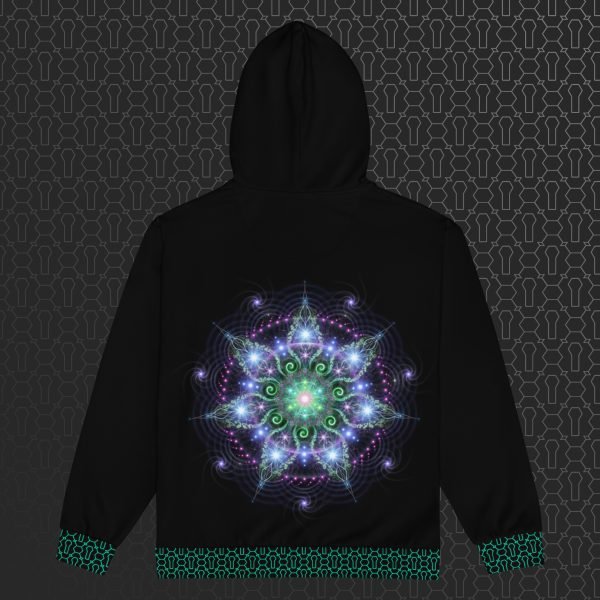 Soul Star Visionary Art Graphic Zip Hoodie - Image 5