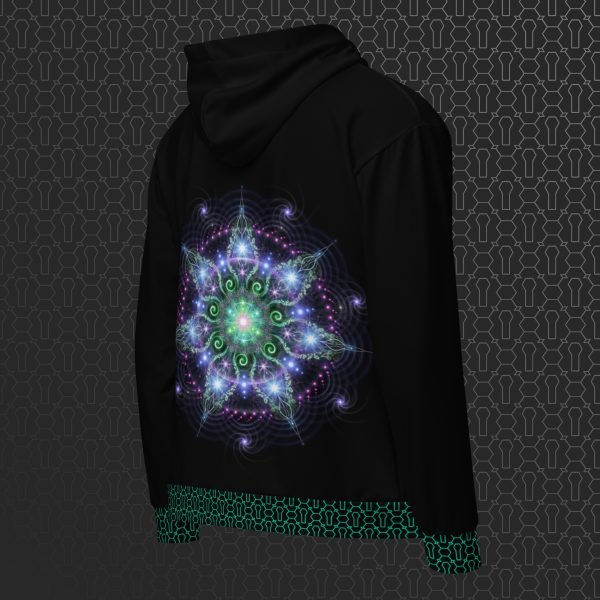 Soul Star Visionary Art Graphic Zip Hoodie