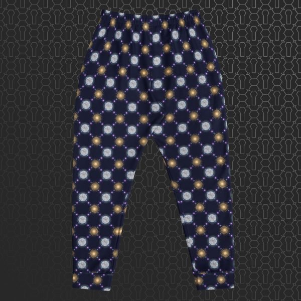 Celestial Bodies Eco-Conscious Visionary Art Joggers - Image 3