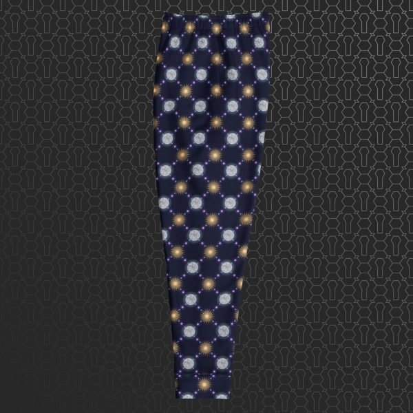 Celestial Bodies Eco-Conscious Visionary Art Joggers - Image 2