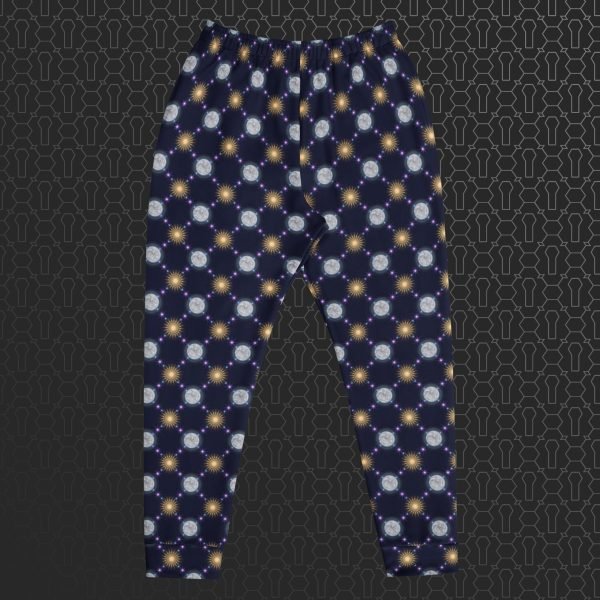 Celestial Bodies Eco-Conscious Visionary Art Joggers