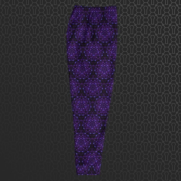 Enchant Trance Eco-Conscious Visionary Art Joggers - Image 3
