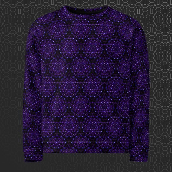 Enchant Trance Eco-Conscious Visionary Art Sweater