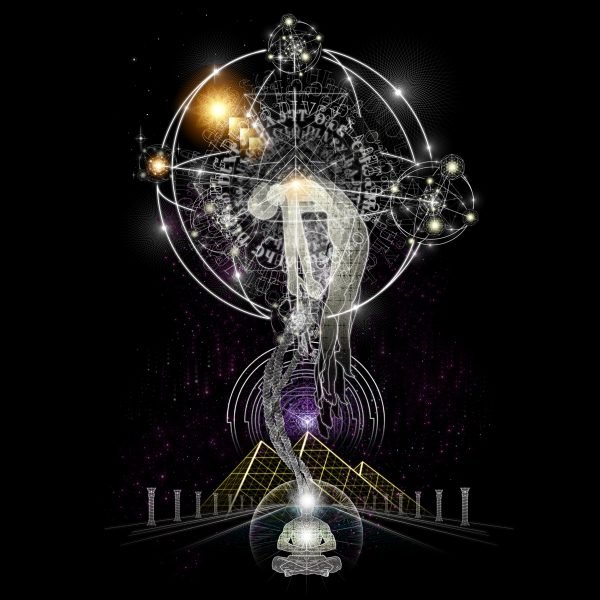 Conscendo Animus Women’s Visionary Art Graphic Print T-Shirt - Image 2
