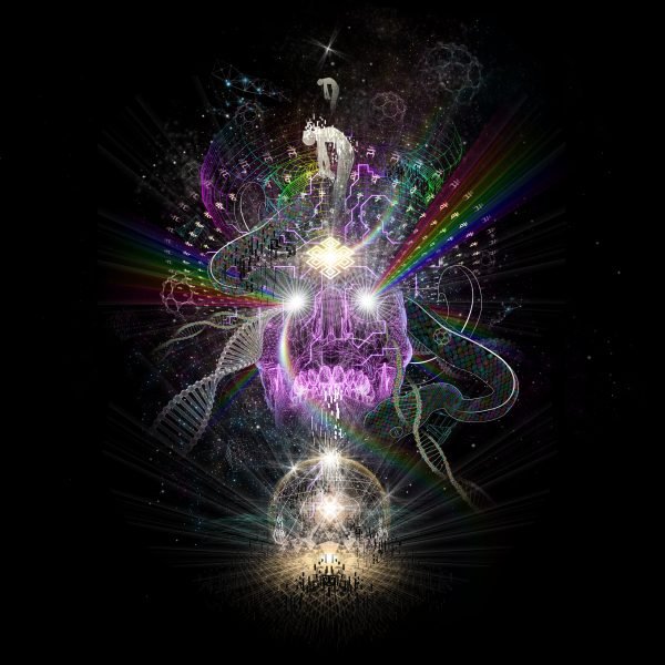 Satori (Full) UV/RGB Reactive Visionary Art Tapestry - Image 2