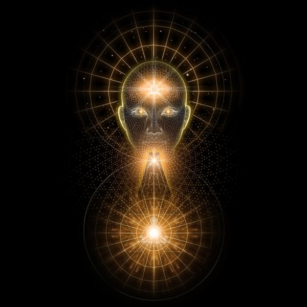 Coherence Women’s Visionary Art Graphic Print T-Shirt - Image 2