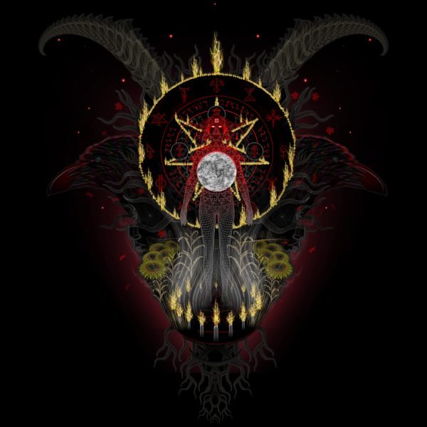 Samhain Men’s Visionary Art Graphic Print T-Shirt - Image 2