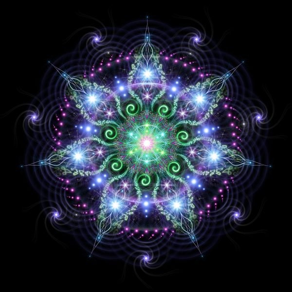 Soul Star Visionary Art Zip Hoodie - Image 2