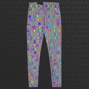 Psyliscious Eco-Conscious Visionary Art Leggings