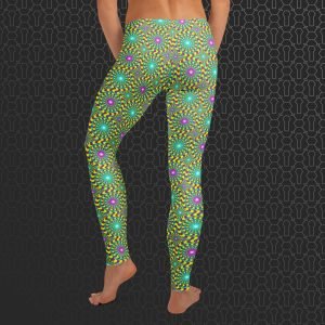 Trip Hazard Eco-Conscious Visionary Art Leggings