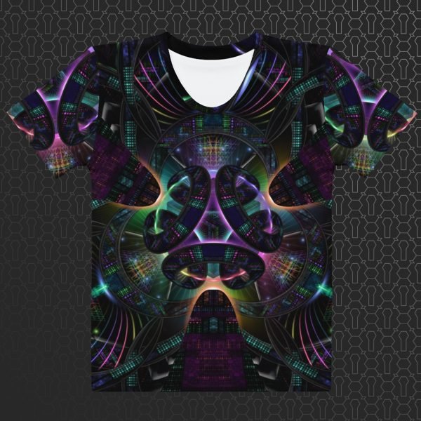 Cerebral Nexus Women’s Visionary Art T-Shirt