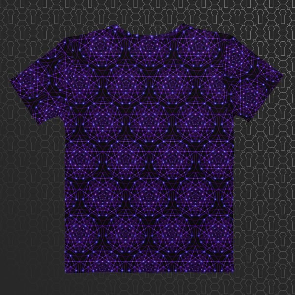 Enchant Trance Women’s Eco-Conscious Visionary Art T-Shirt - Image 2
