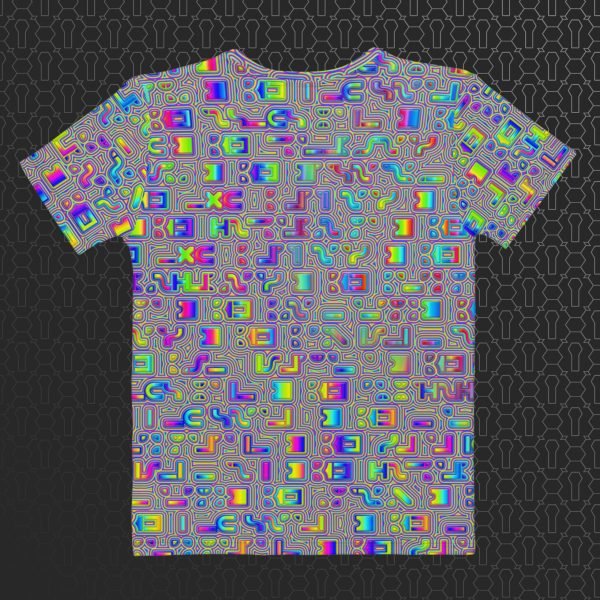 Psyliscious Women’s Eco-Conscious Visionary Art T-Shirt - Image 2