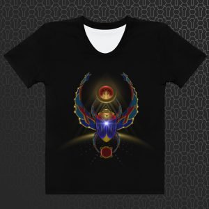 Khepera Women’s Visionary Art Graphic Print T-Shirt