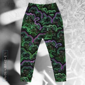 NEW!⚡Only 25 Made! Biosynthebliss Eco-Conscious Visionary Art Joggers