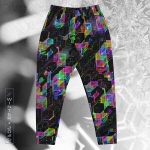 NEW!⚡Only 25 Made! Question Everything Eco-Conscious Visionary Art Joggers