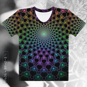 NEW!⚡Only 25 Made! Brainfreeze Women's Visionary Art T-Shirt