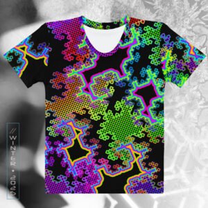 NEW!⚡Only 25 Made! Fractal Dreams Women's Visionary Art T-Shirt