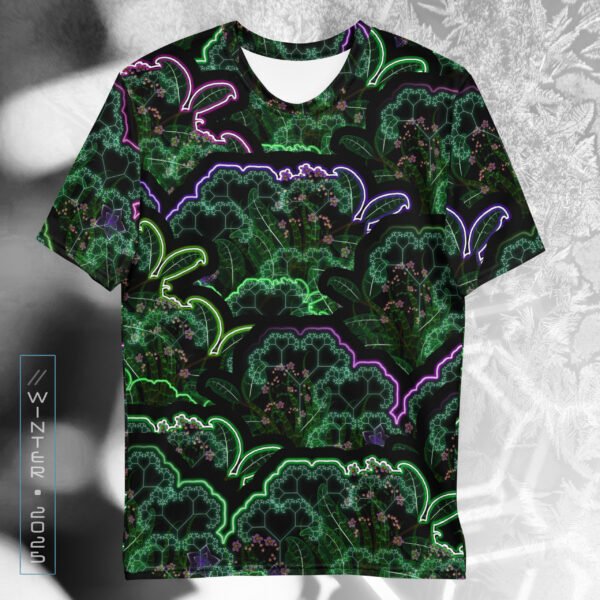 NEW!⚡Only 25 Made! Biosynthebliss Men’s Visionary Art All-Over Print T-Shirt