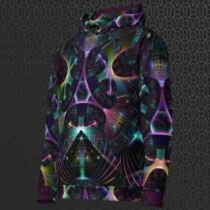 ⚡Only 25 Made! 100% Cotton - Cerebral Nexus Visionary Art Zip Hoodie